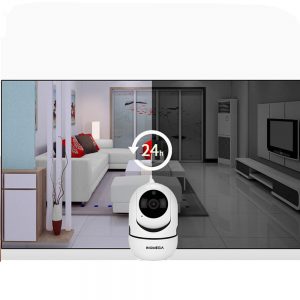 Intelligent Auto Tracking Of Human - Home Security Surveillance Camera - White 4