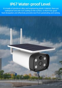 SmartYiBa 4G sim card supported Starlight Night Vision Solar IP Camera Solar Powered Cloud Storage Wire Free PIR Detection 6