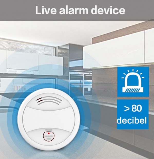Smoke Alarm with WiFi and Tuya Smart Life App  4