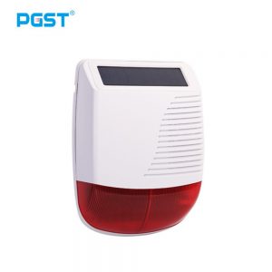 PGST New 433MHz Wireless light Flash Strobe Outdoor Solar Waterproof Siren for Home Burglar Wifi GSM Home Security Alarm System 5